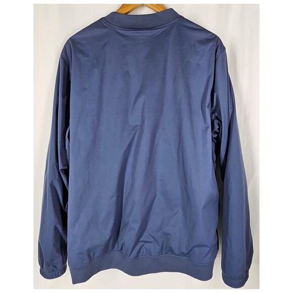 NIKE SHIELD MEN'S GOLF LIGHT BLUE STANDARD FIT PULLOVER SWEATSHIRT - SIZE LARGE - Picture 2 of 12